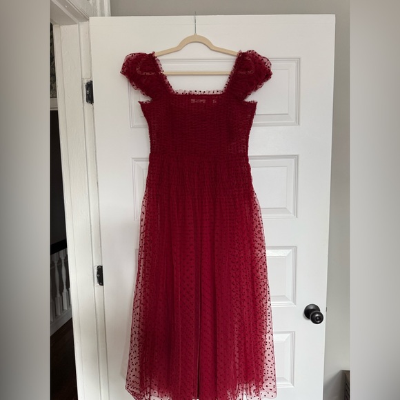 Doen Red Maxi Dress - Picture 4 of 6